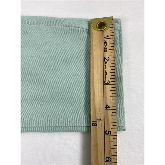 K'smore Jeans Womens Size 9 Light Green Denim Stretch Skinny Pockets Casual - Picture 10 of 10